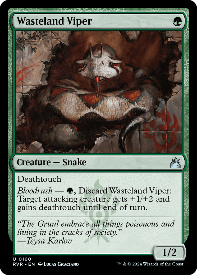 Wasteland Viper [Ravnica Remastered] | Exor Games New Glasgow