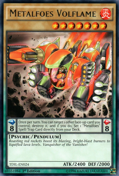 Metalfoes Volflame [TDIL-EN024] Rare | Exor Games New Glasgow