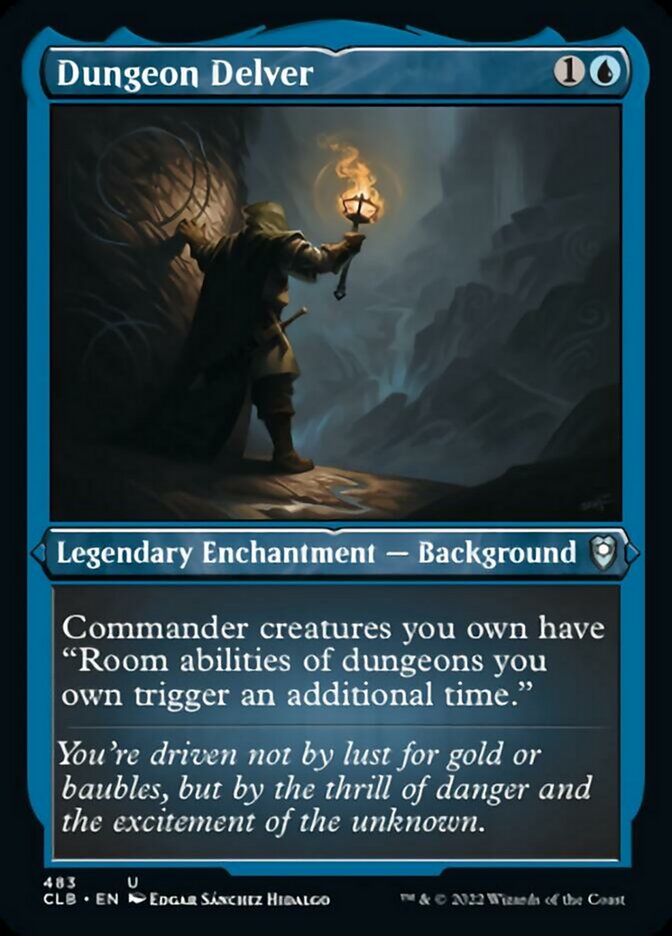 Dungeon Delver (Foil Etched) [Commander Legends: Battle for Baldur's Gate] | Exor Games New Glasgow