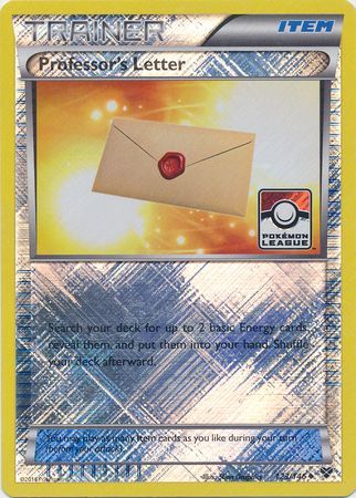 Professor's Letter (123/146) (League Promo) [XY: Base Set] | Exor Games New Glasgow