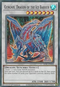 Gungnir, Dragon of the Ice Barrier [SDFC-EN044] Super Rare | Exor Games New Glasgow