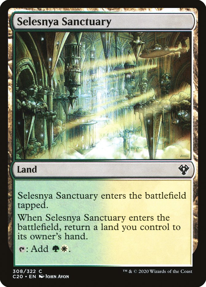 Selesnya Sanctuary [Commander 2020] | Exor Games New Glasgow