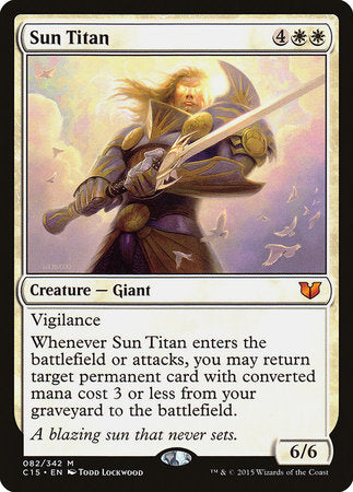 Sun Titan [Commander 2015] | Exor Games New Glasgow