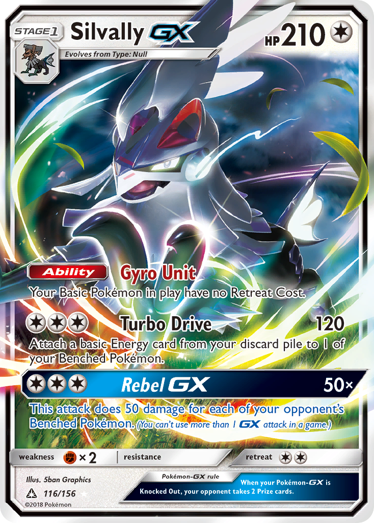 Silvally GX (116/156) [Sun & Moon: Ultra Prism] | Exor Games New Glasgow