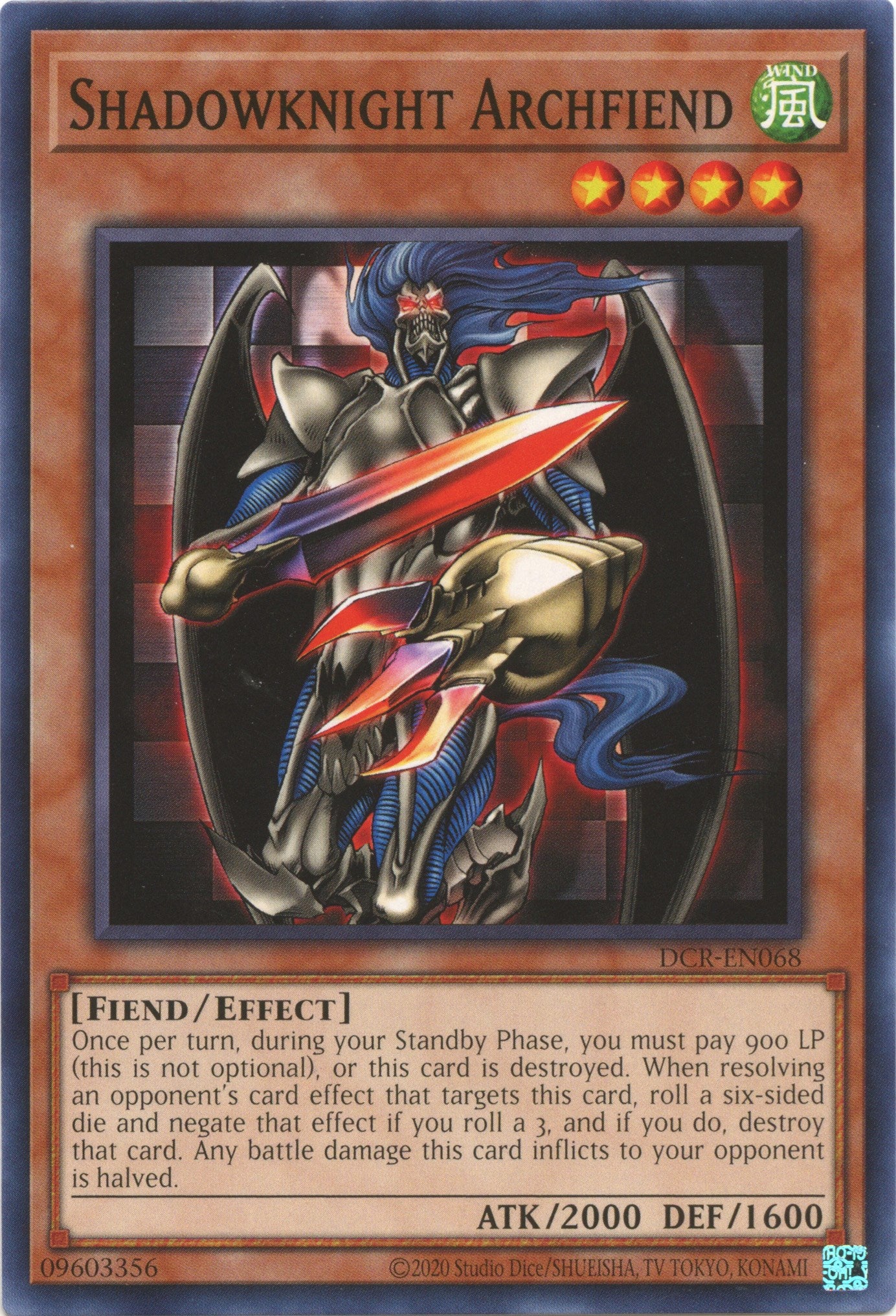 Shadowknight Archfiend (25th Anniversary) [DCR-EN068] Common | Exor Games New Glasgow