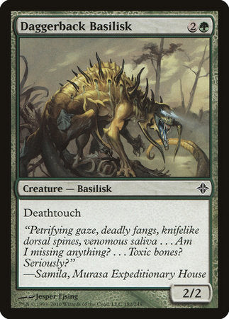 Daggerback Basilisk [Rise of the Eldrazi] | Exor Games New Glasgow