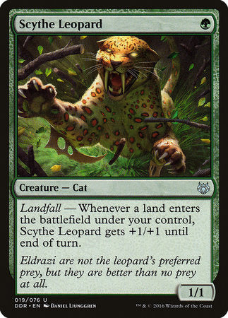 Scythe Leopard [Duel Decks: Nissa vs. Ob Nixilis] | Exor Games New Glasgow