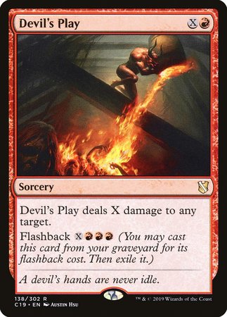 Devil's Play [Commander 2019] | Exor Games New Glasgow