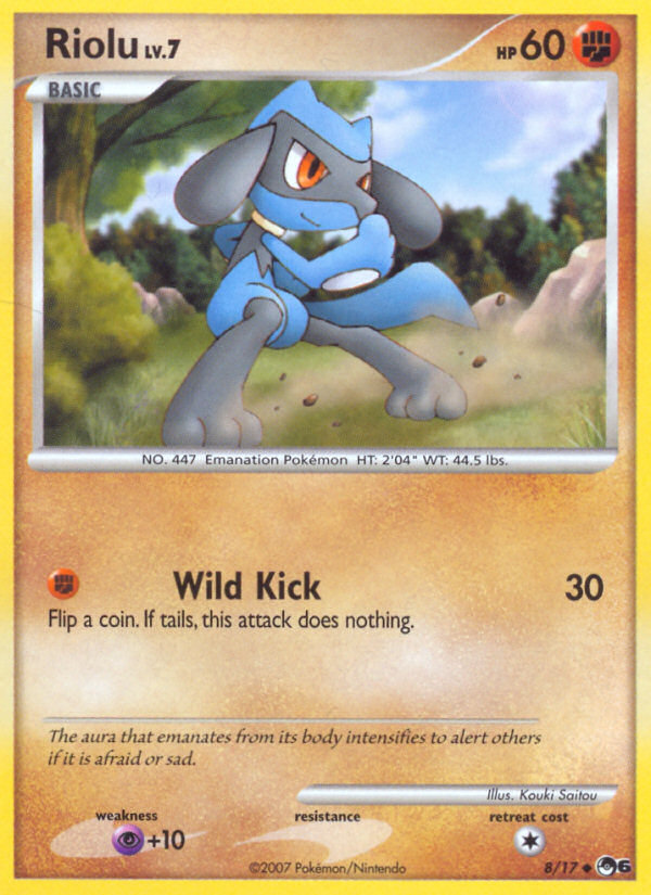 Riolu (8/17) [POP Series 6] | Exor Games New Glasgow