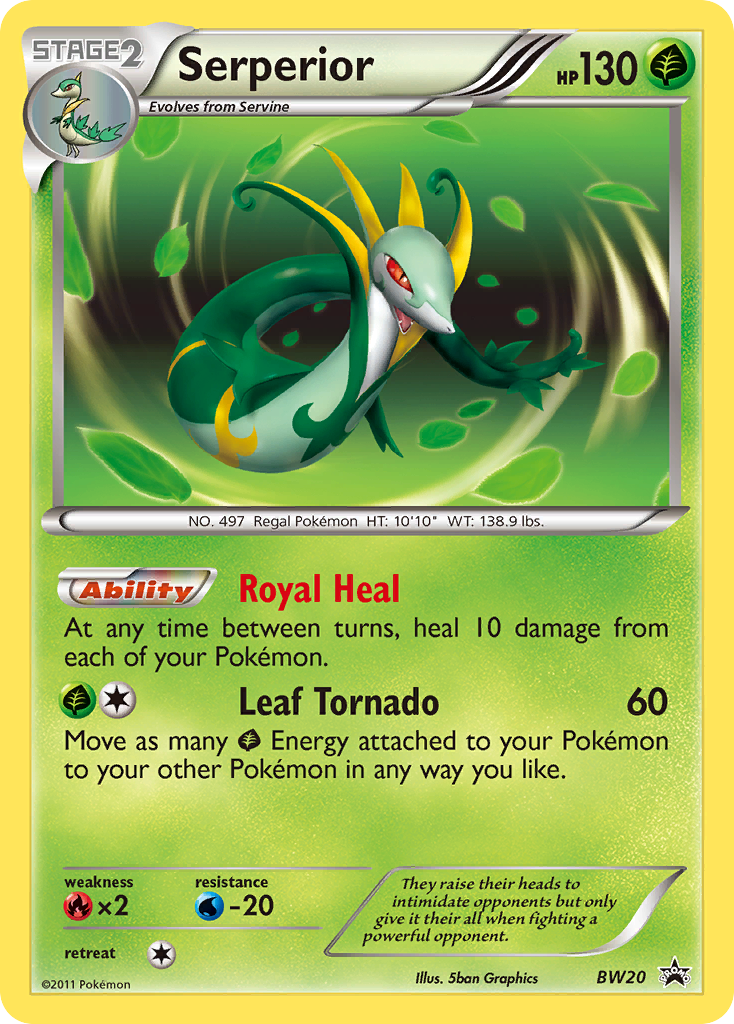 Serperior (BW20) [Black & White: Black Star Promos] | Exor Games New Glasgow