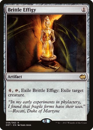 Brittle Effigy [Duel Decks: Merfolk vs. Goblins] | Exor Games New Glasgow