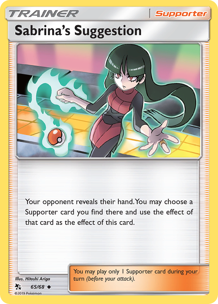 Sabrina's Suggestion (65/68) [Sun & Moon: Hidden Fates] | Exor Games New Glasgow