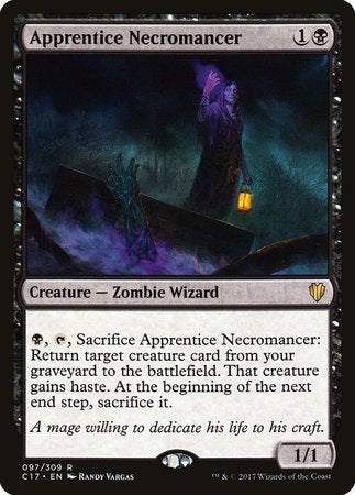 Apprentice Necromancer [Commander 2017] | Exor Games New Glasgow