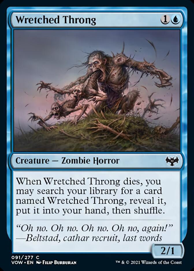 Wretched Throng [Innistrad: Crimson Vow] | Exor Games New Glasgow