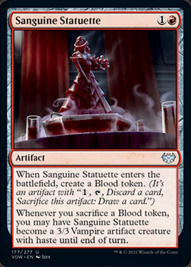 Sanguine Statuette [Innistrad: Crimson Vow] | Exor Games New Glasgow