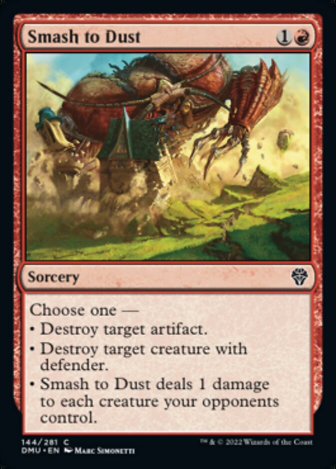 Smash to Dust [Dominaria United] | Exor Games New Glasgow