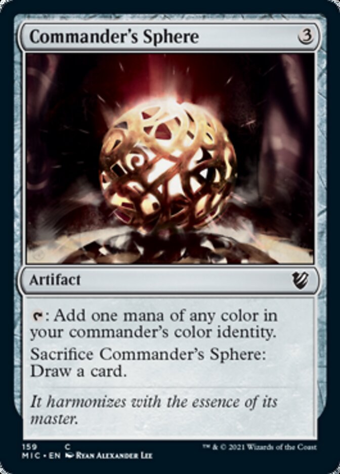 Commander's Sphere [Innistrad: Midnight Hunt Commander] | Exor Games New Glasgow