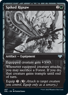 Spiked Ripsaw [Innistrad: Double Feature] | Exor Games New Glasgow