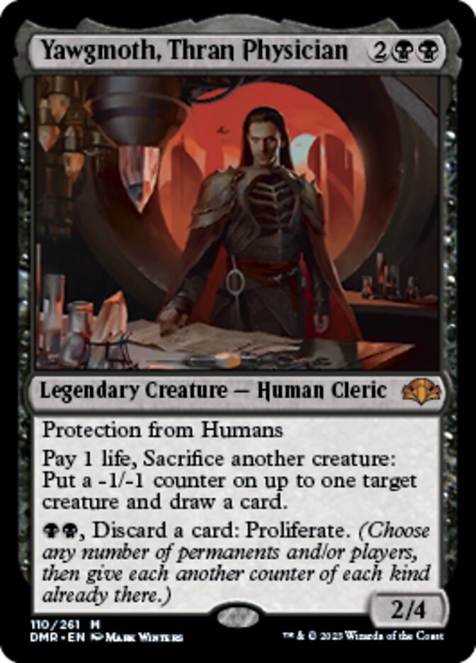 Yawgmoth, Thran Physician [Dominaria Remastered] | Exor Games New Glasgow