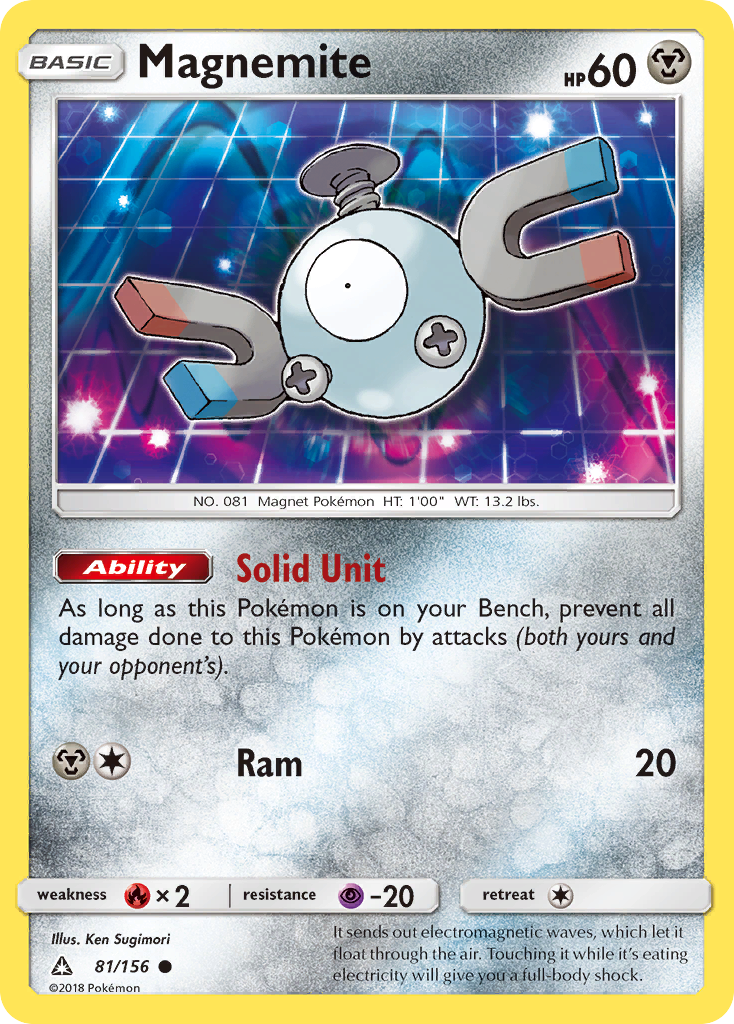 Magnemite (81/156) [Sun & Moon: Ultra Prism] | Exor Games New Glasgow