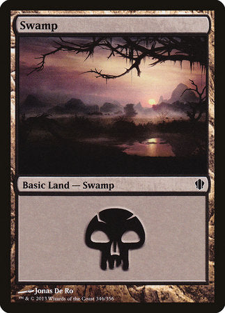 Swamp (346) [Commander 2013] | Exor Games New Glasgow