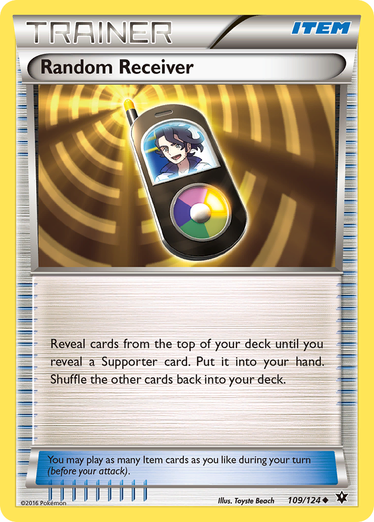 Random Receiver (109/124) [XY: Fates Collide] | Exor Games New Glasgow