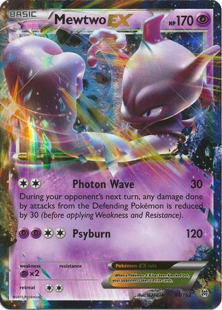 Mewtwo EX (61/162) (Jumbo Card) [XY: BREAKthrough] | Exor Games New Glasgow