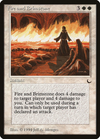 Fire and Brimstone [The Dark] | Exor Games New Glasgow