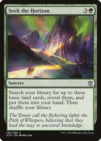 Seek the Horizon [Khans of Tarkir] | Exor Games New Glasgow