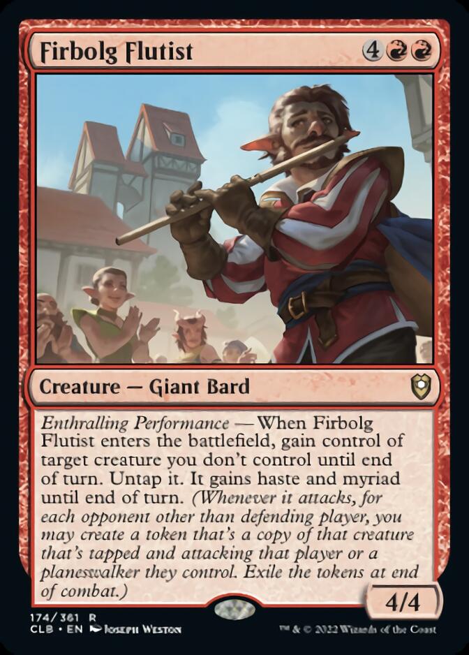 Firbolg Flutist [Commander Legends: Battle for Baldur's Gate] | Exor Games New Glasgow