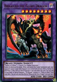 Brigrand the Glory Dragon [PHRA-EN031] Ultra Rare | Exor Games New Glasgow