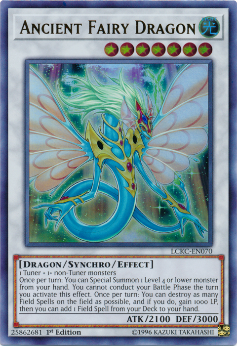 Ancient Fairy Dragon [LCKC-EN070] Ultra Rare | Exor Games New Glasgow