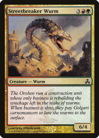 Streetbreaker Wurm [Guildpact] | Exor Games New Glasgow