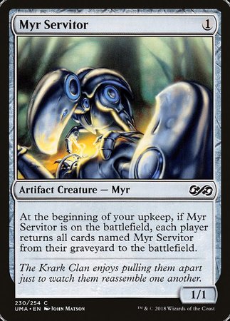 Myr Servitor [Ultimate Masters] | Exor Games New Glasgow