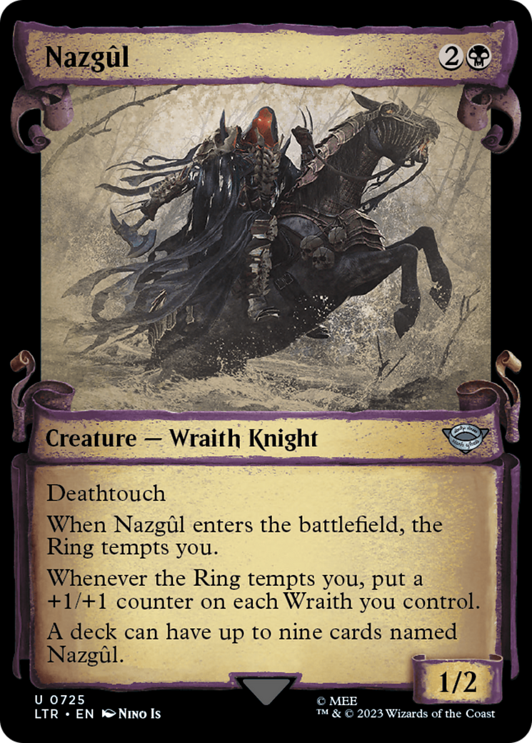 Nazgul (0725) [The Lord of the Rings: Tales of Middle-Earth Showcase Scrolls] | Exor Games New Glasgow