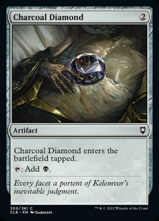 Charcoal Diamond [Commander Legends: Battle for Baldur's Gate] | Exor Games New Glasgow