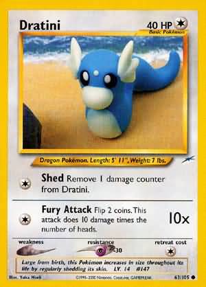 Dratini (63/105) [Neo Destiny Unlimited] | Exor Games New Glasgow