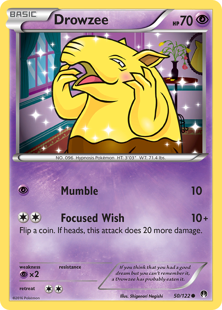 Drowzee (50/122) [XY: BREAKpoint] | Exor Games New Glasgow