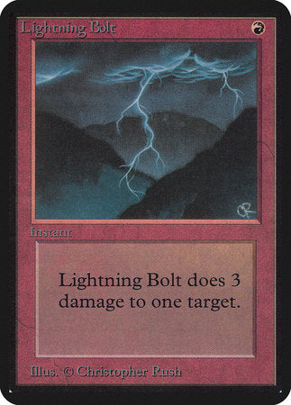 Lightning Bolt [Limited Edition Alpha] | Exor Games New Glasgow