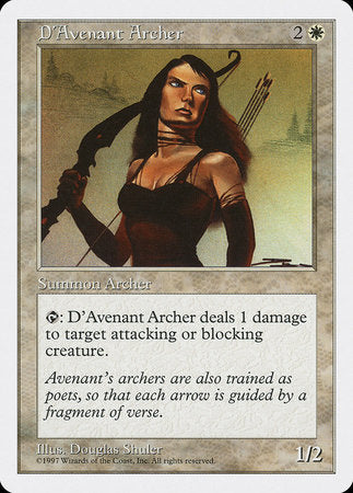 D'Avenant Archer [Fifth Edition] | Exor Games New Glasgow