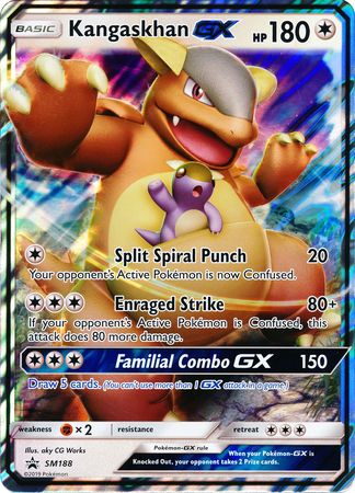 Kangaskhan GX (SM188) (Jumbo Card) [Sun & Moon: Black Star Promos] | Exor Games New Glasgow