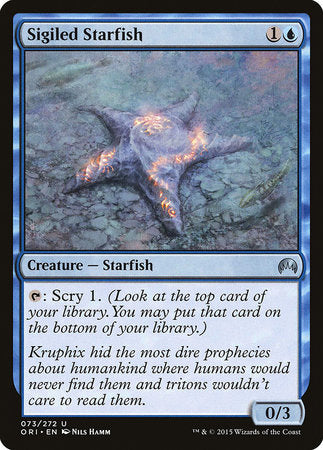 Sigiled Starfish [Magic Origins] | Exor Games New Glasgow