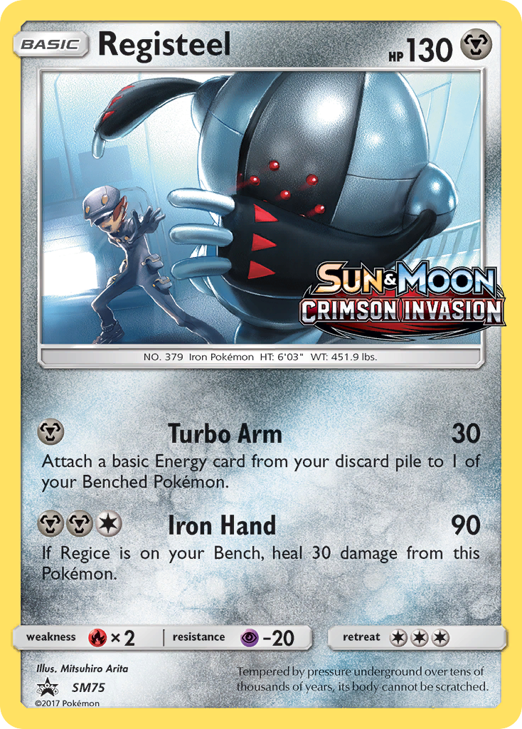 Registeel (SM75) [Sun & Moon: Black Star Promos] | Exor Games New Glasgow