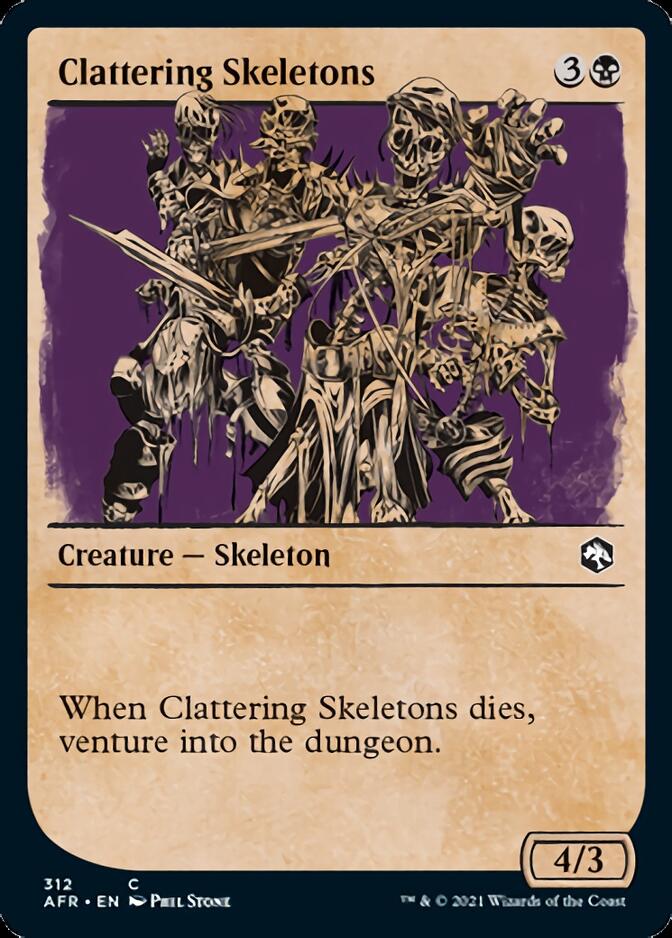 Clattering Skeletons (Showcase) [Dungeons & Dragons: Adventures in the Forgotten Realms] | Exor Games New Glasgow