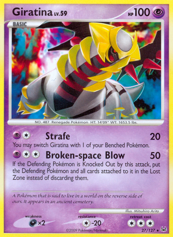 Giratina (27/127) [Platinum: Base Set] | Exor Games New Glasgow