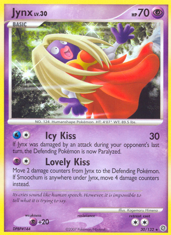 Jynx (30/132) [Diamond & Pearl: Secret Wonders] | Exor Games New Glasgow