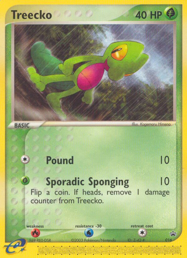 Treecko (016) [Nintendo: Black Star Promos] | Exor Games New Glasgow