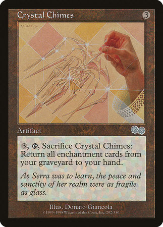 Crystal Chimes [Urza's Saga] | Exor Games New Glasgow