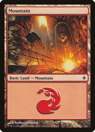 Mountain (173) [New Phyrexia] | Exor Games New Glasgow