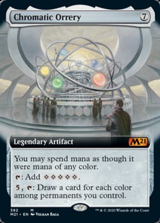 Chromatic Orrery (Extended Art) [Core Set 2021] | Exor Games New Glasgow